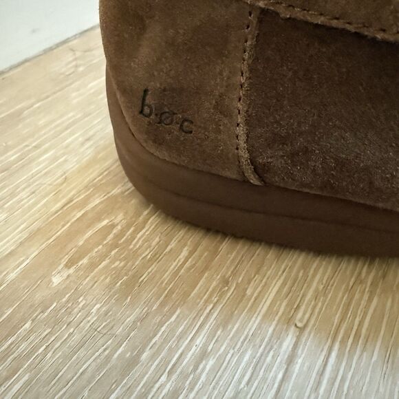 NEW B.O.C. by Born Womens Suede Leather Brown Moccasins Loafers Shoes Sz 11 - Picture 7 of 11